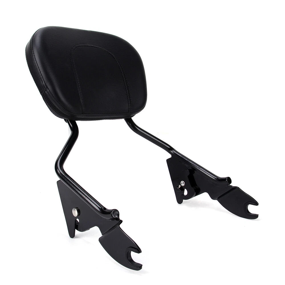 Backrest Sissy Bar w/ Docking Hardware Kit For Harley Street Electra Glide 14-22