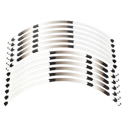 For HONDA MSX 125 Grom MSX125 SF 12-22 RIM WHEEL STRIPES DECALS TAPE STICKERS Wh