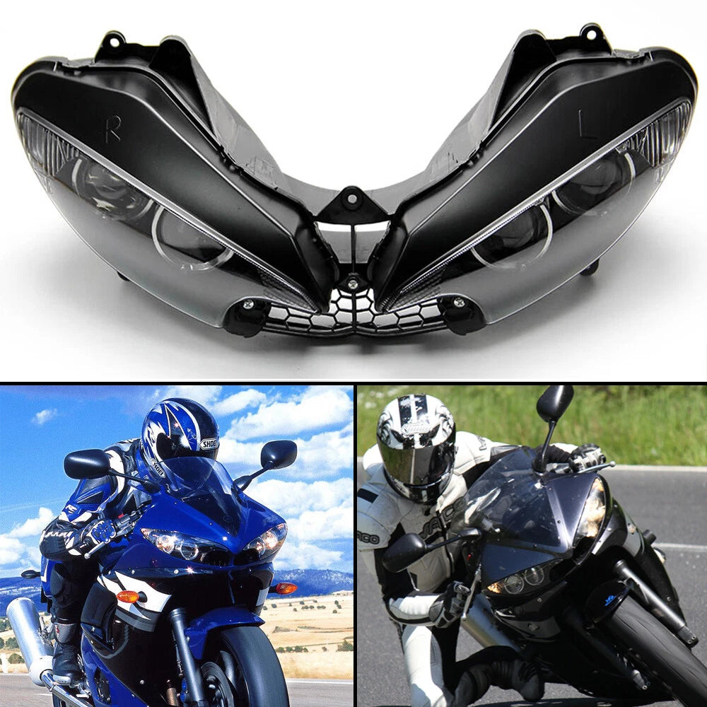 Headlight Headlamp For Yamaha YZF R6 2003 2004 2005 YZF-R6S 2006 2007 2008 2009