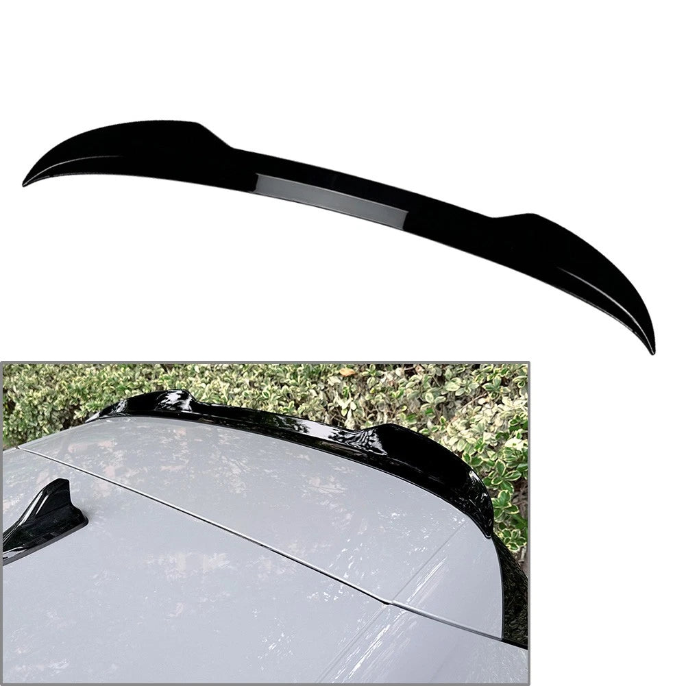 US Rear Roof Spoiler Wing ABS Black For VW Golf 8 MK8 R GTD 2020-2022