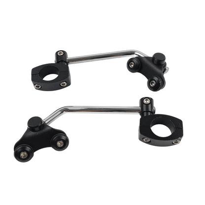 1 Set Universal Motorcycle Windshield Mounting Hardware Kit Metal For 25MM Bars