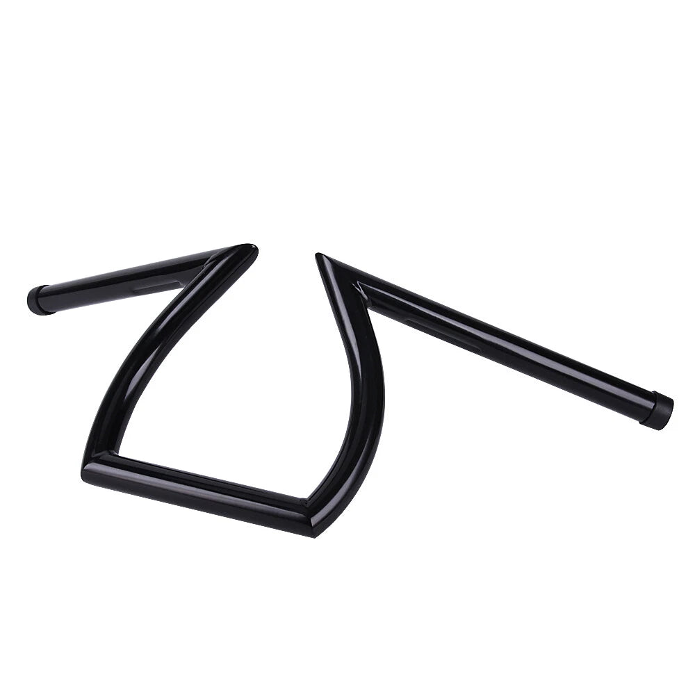 1'' Motorcycle Handlebars Drag Bars Z Bar For Harley Chopper Bobber Cafe Racer