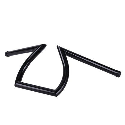 1'' Motorcycle Handlebars Drag Bars Z Bar For Harley Chopper Bobber Cafe Racer