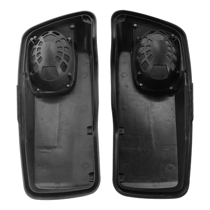 Saddlebag Lids 5X7"Speakers Cutout For Harley CVO Street Glide 14-24Gunship Gray