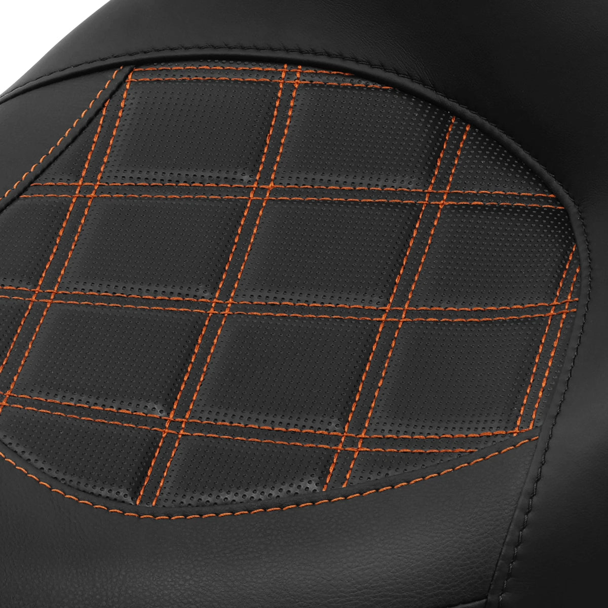 Rider Driver Passenger Seat For Harley Touring Road Glide King 09-23 Black+Brown