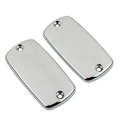 Front Brake Reservoir Fluid Cover Caps For Honda Valkyrie Goldwing GL1500 GL1800