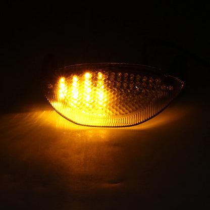 For Honda CBR600RR 2007-2012 LED Taillight Turn Signal Light Integrated Clear US