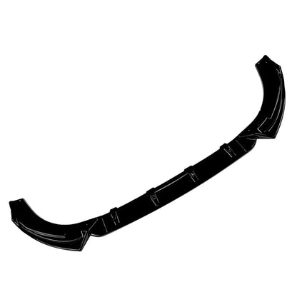 Glossy Black Front Bumper Spoiler Lip Splitter For Audi Q5 FY 2021-2024