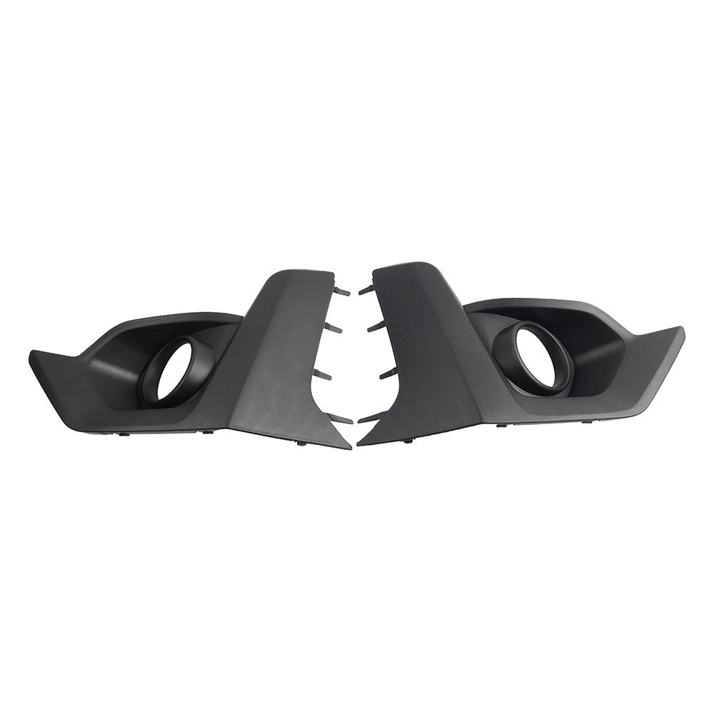 1 Pair Front Bumper Fog Light Bezel Cover For Subaru Crosstrek 2021-2023