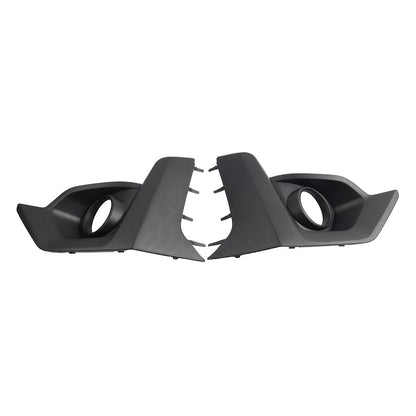 1 Pair Front Bumper Fog Light Bezel Cover For Subaru Crosstrek 2021-2023