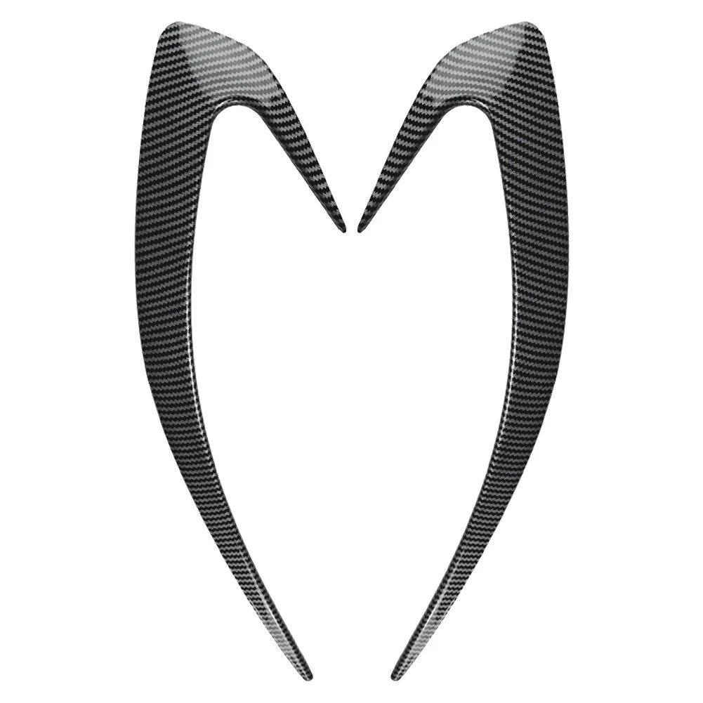 Rear Bumper Side Air Vent Trim For Mazda MX-5 ND Miata 2016-25 Carbon Fiber Blk