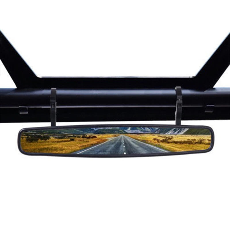 UTV ATV Rear View Center Mirror with 1.75" Clamp for Polaris RZR XP1000 900