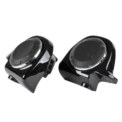 Lower Vented Fairings 6.5'' Speakers Grills Pods For Harley Street Glide 1988-13