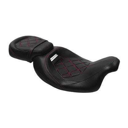 Driver Passenger Heated Seat Fit For Harley Davidson Street Road Glide 2009-2024