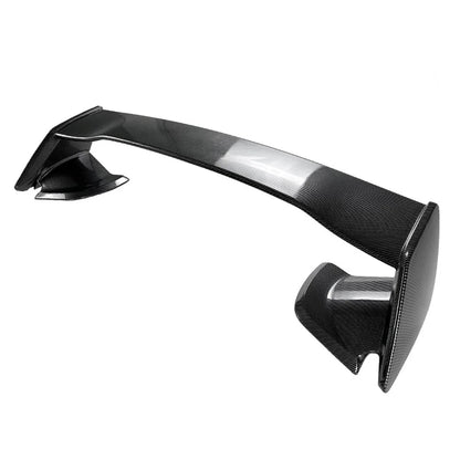 Rear Trunk Lip Spoiler Wing For Subaru Impreza WRX STI 2008-14 Carbon Fiber Look