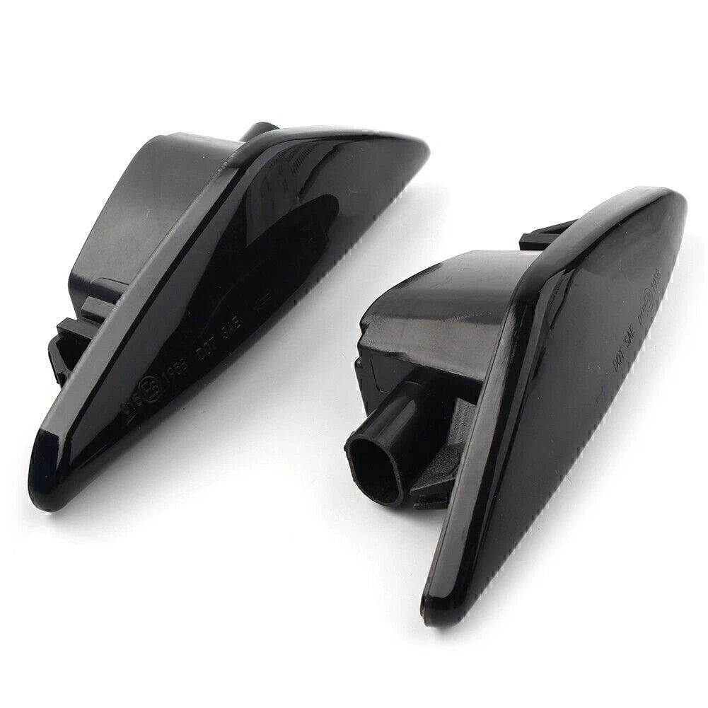 Dynamic LED Side Marker Turn Signal Light For BMW F25 E70 E71 X3 E72 X5 X6 Black