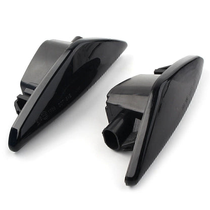 Dynamic LED Side Marker Turn Signal Light For BMW F25 E70 E71 X3 E72 X5 X6 Black