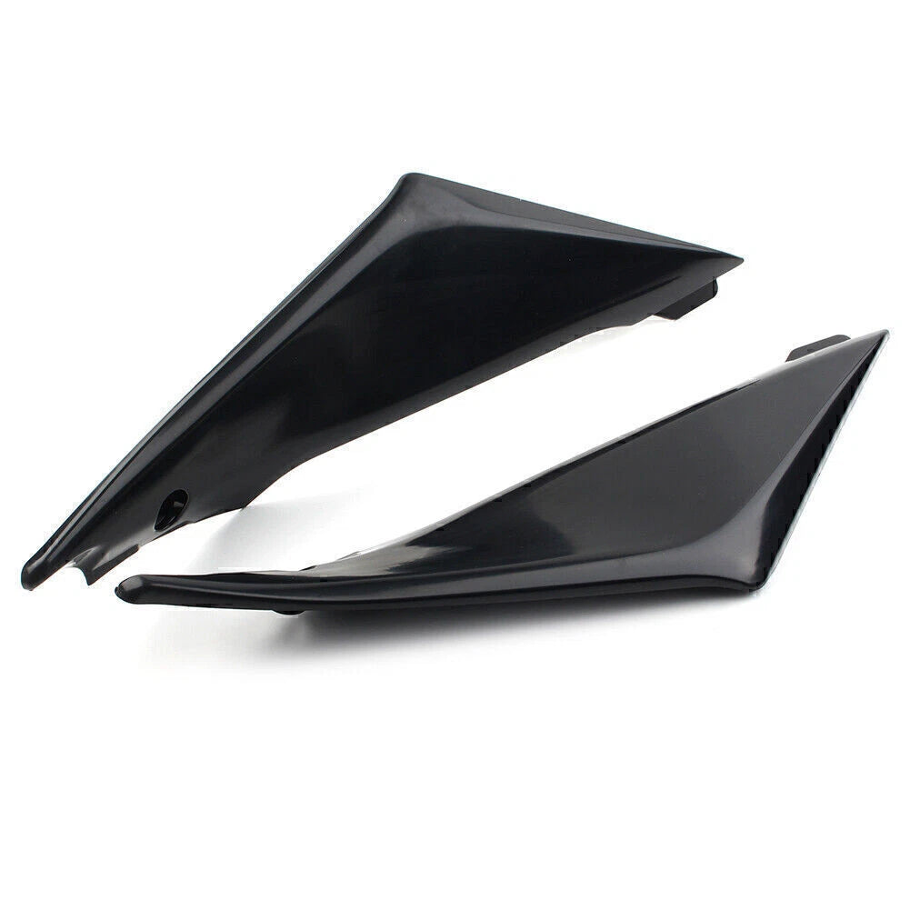 2x Gas Tank Side Cover Panel Fairing Pair For Suzuki GSXR 1000 2005 2006 Black