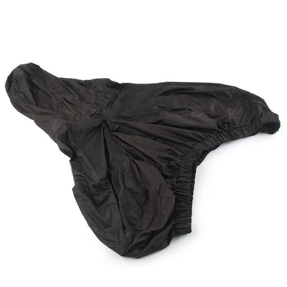1x Waterproof Seat Rain Cover w/ Driver Backrest For Harley Street Electra Glide