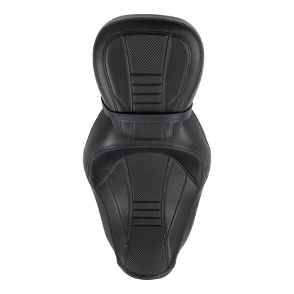 Gel Driver Passenger Seat Fit For Harley Touring Street Glide Road King 2009-23