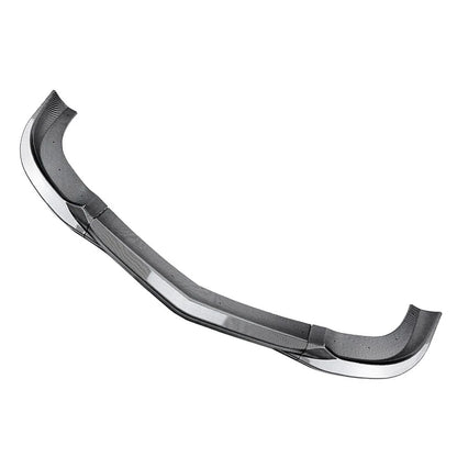 Carbon Look Front Bumper Spoiler Lip For Benz C Class W204 C63 Sedan 2007-10