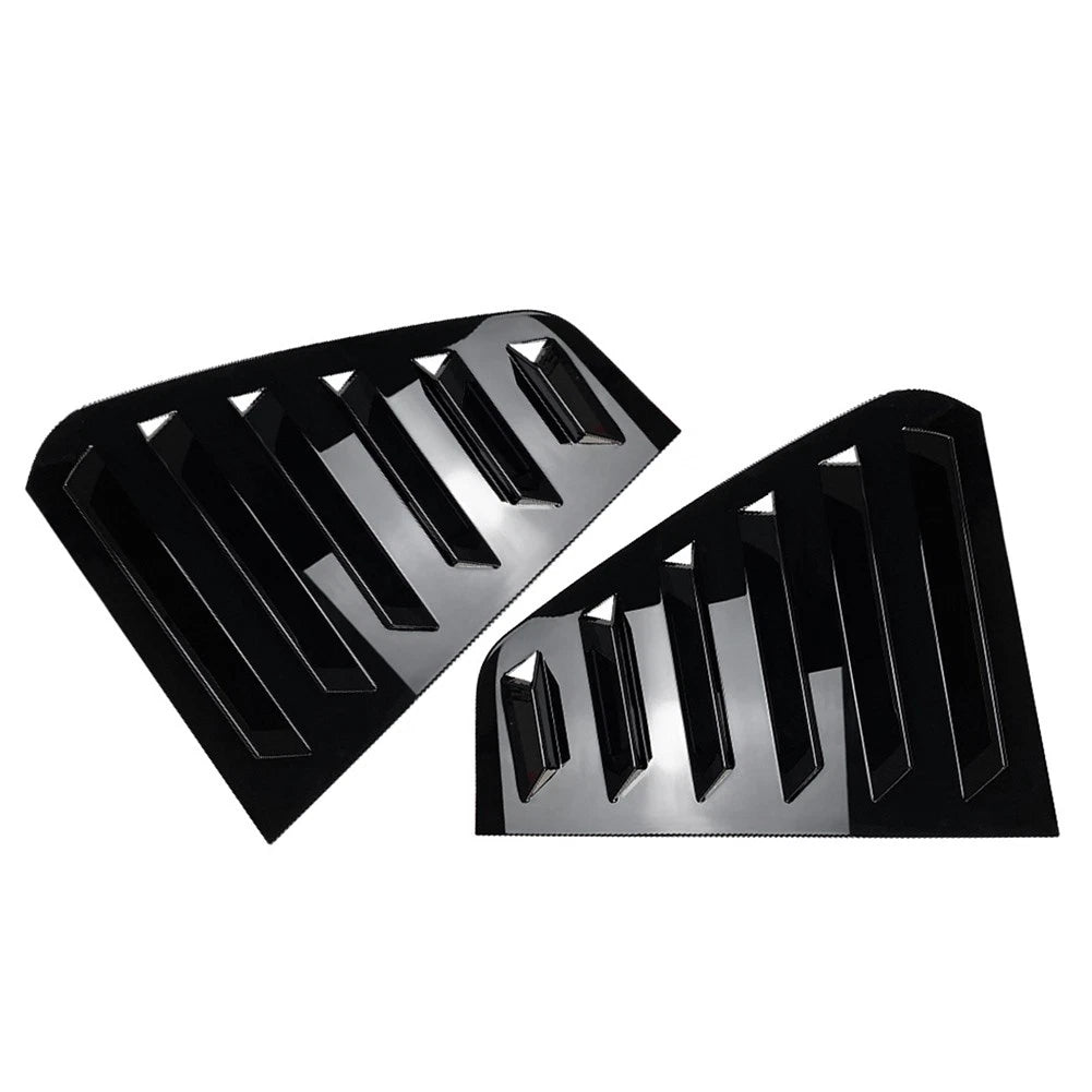 Rear Window Side Vent Shutter Louver Cover Trim For Volkswagen Golf 6 MK6 08-12