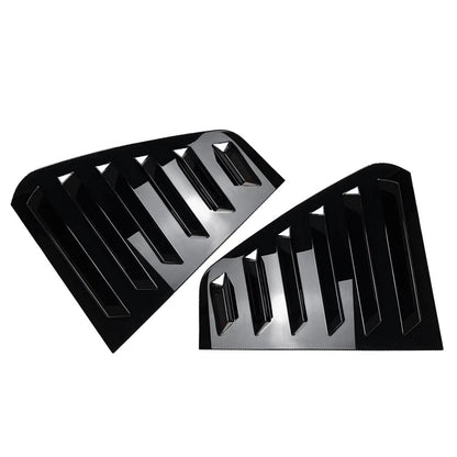 Rear Window Side Vent Shutter Louver Cover Trim For Volkswagen Golf 6 MK6 08-12