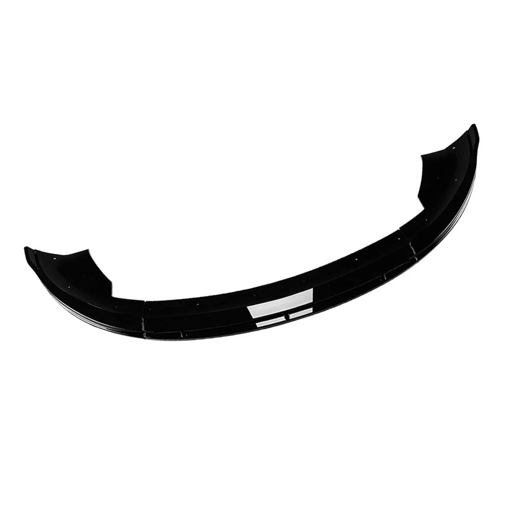 Glossy Black Front Bumper Spoiler Lip Body Kit For Tesla Model 3 2024-25