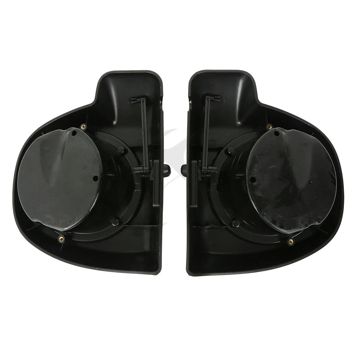 6.5" Lower Vented Fairing Pods Box+Speaker+Grills Fit For Harley Touring 14-24