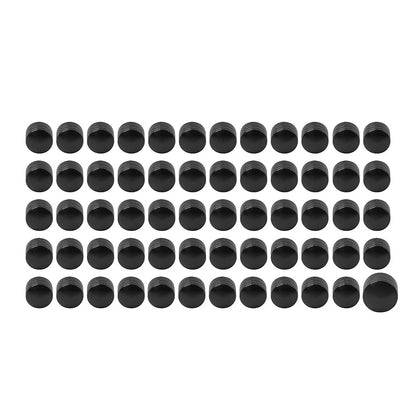60X Engine Screw Bolt Cover Kit For Harley Dyna Softail Touring Road Glide Black