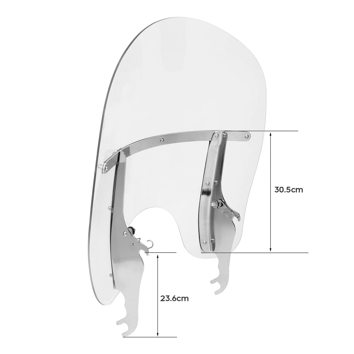 Windscreen Windshield Fit For Harley Heritage Softail Fatboy Classic FLSTC 00-17