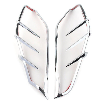 Mid-Frame Air Deflector Trim For Harley Electra Tri Glide FLHTC FLHTCUTG Chrome
