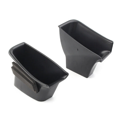 Fit Audi Q7 2016-2018 LHD Front Door Handle Armrest Storage Box Tray Bin Kit Car
