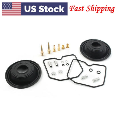 Carburetor Rebuild Kit Diaphragm Plunger Rubber For EN500C Vulcan 500 LTD 96-09