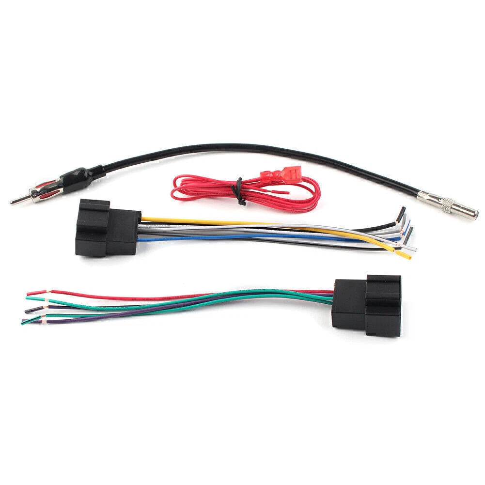 Stereo Radio Wire Harness+Antenna Combo For 2007-13 GMC SIERRA YUKON 1500 Car US