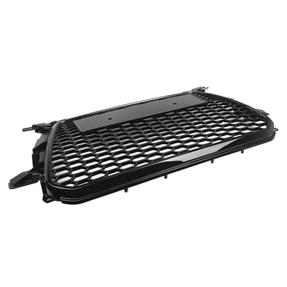 Front Bumper Honeycomb Grille Glossy Black For Audi Q5 2013-2017 2015 US