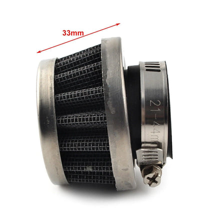 32mm Air Filter For Honda Kawasaki Suzuki Yamaha Dirt Bike Scooter Moped Motor