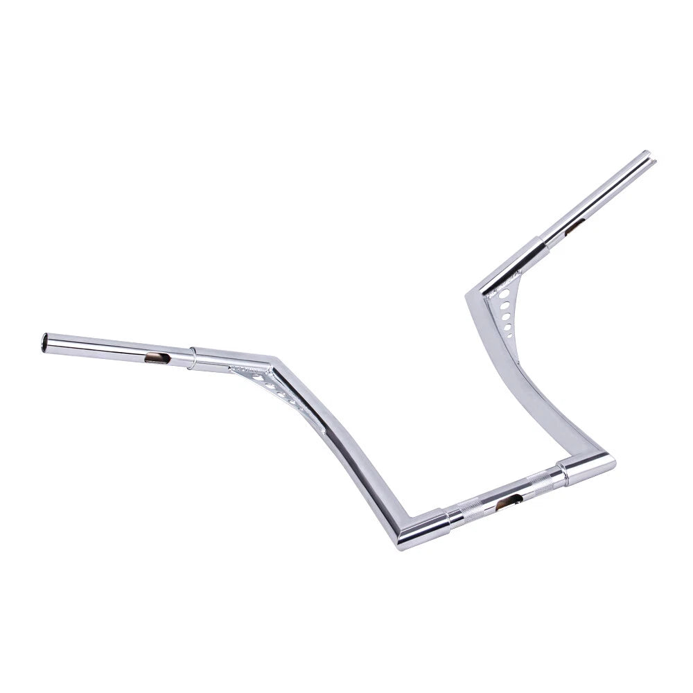 Chrome 16" Rise 1 1/4" Ape Hangers Handlebar For Harley Softail Sportster Custom