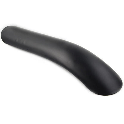 Curved Black Exhaust Muffler Pipe Heat Shield Cover Steel Heel Guard For Harley