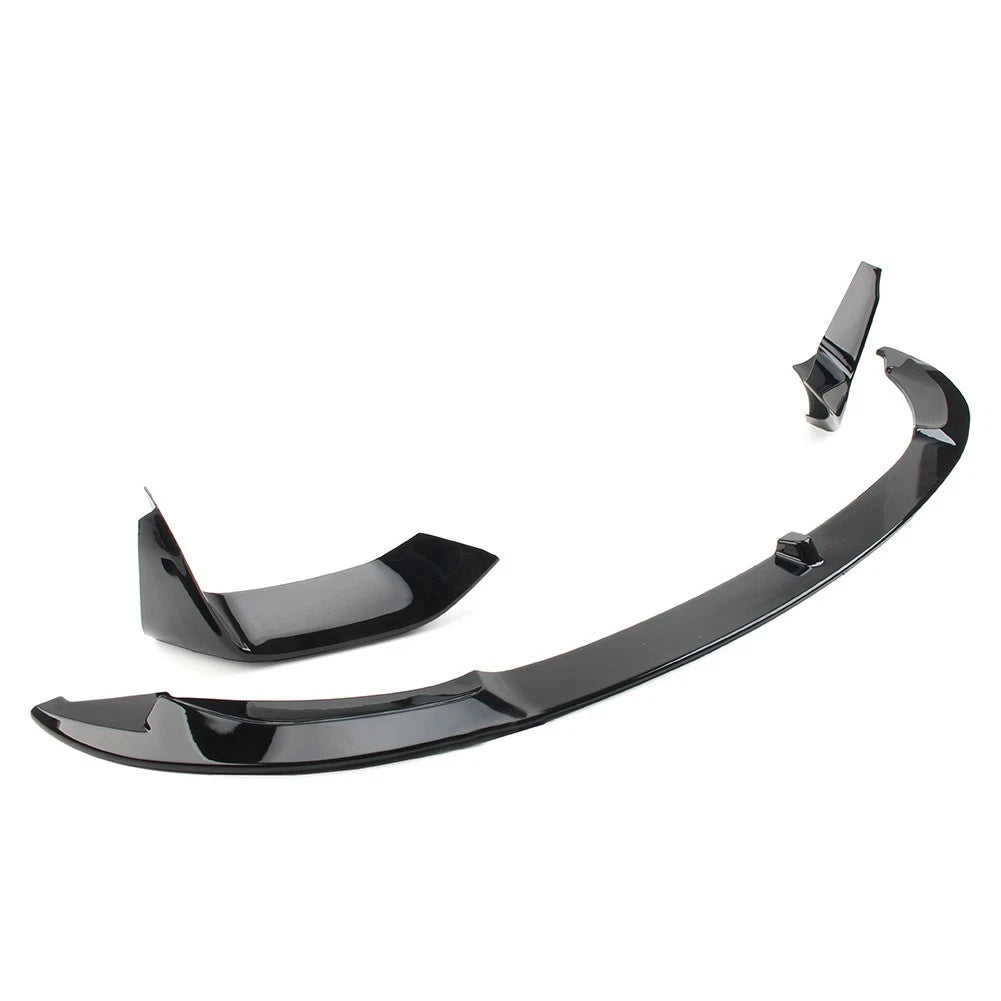 1Set Front Bumper Lip Spoiler Black For BMW F80 M3 F82 F83 M4 2015-2020 US Stock