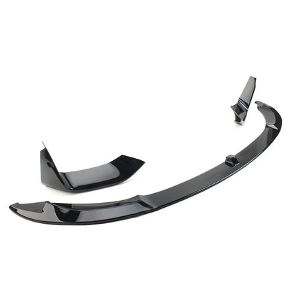 1Set Front Bumper Lip Spoiler Black For BMW F80 M3 F82 F83 M4 2015-2020 US Stock