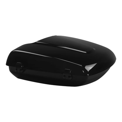 Vivid Black Low Profile Trunk For Indian Chieftain Limited Dark Horse 16-25