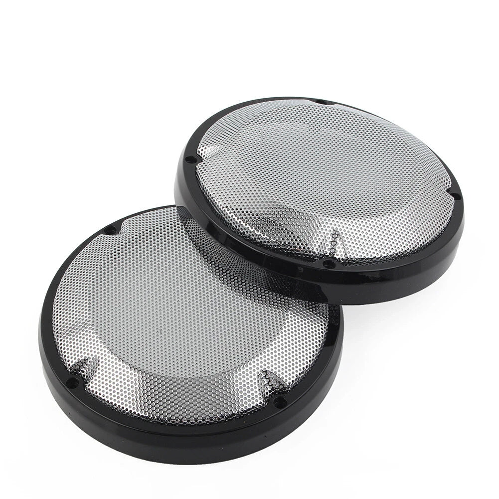 6.5" Saddlebag Lid Speaker Grill Cover Fit Harley Touring Electra Glibe 83-20 87