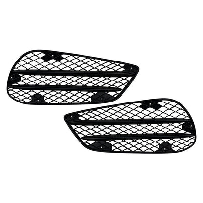 Fit Mercedes Benz E Class W212 2013-2015 Front Bumper Grill Fog Lamp Grille 2x
