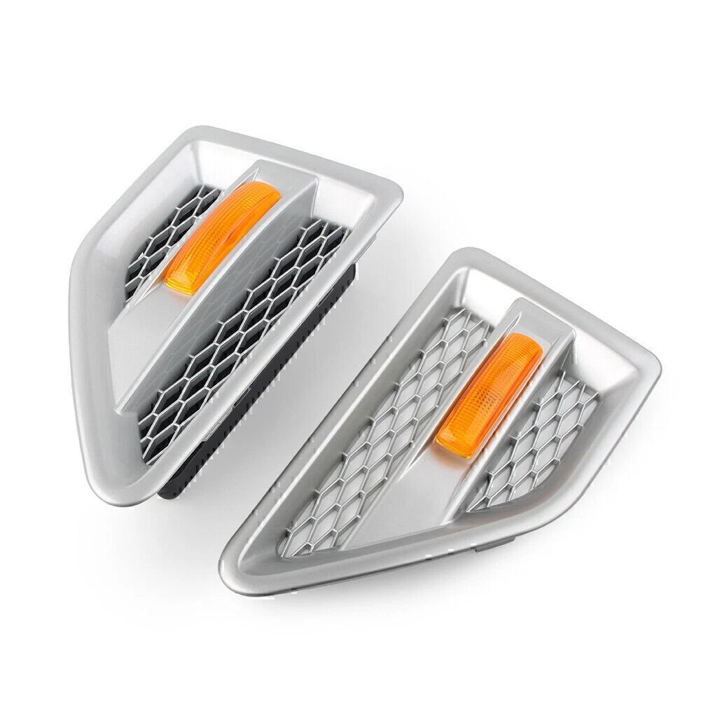 Pair Side Vent Grille Mesh Grill For Land Rover Freelander2 LR2 2008-2016 2015