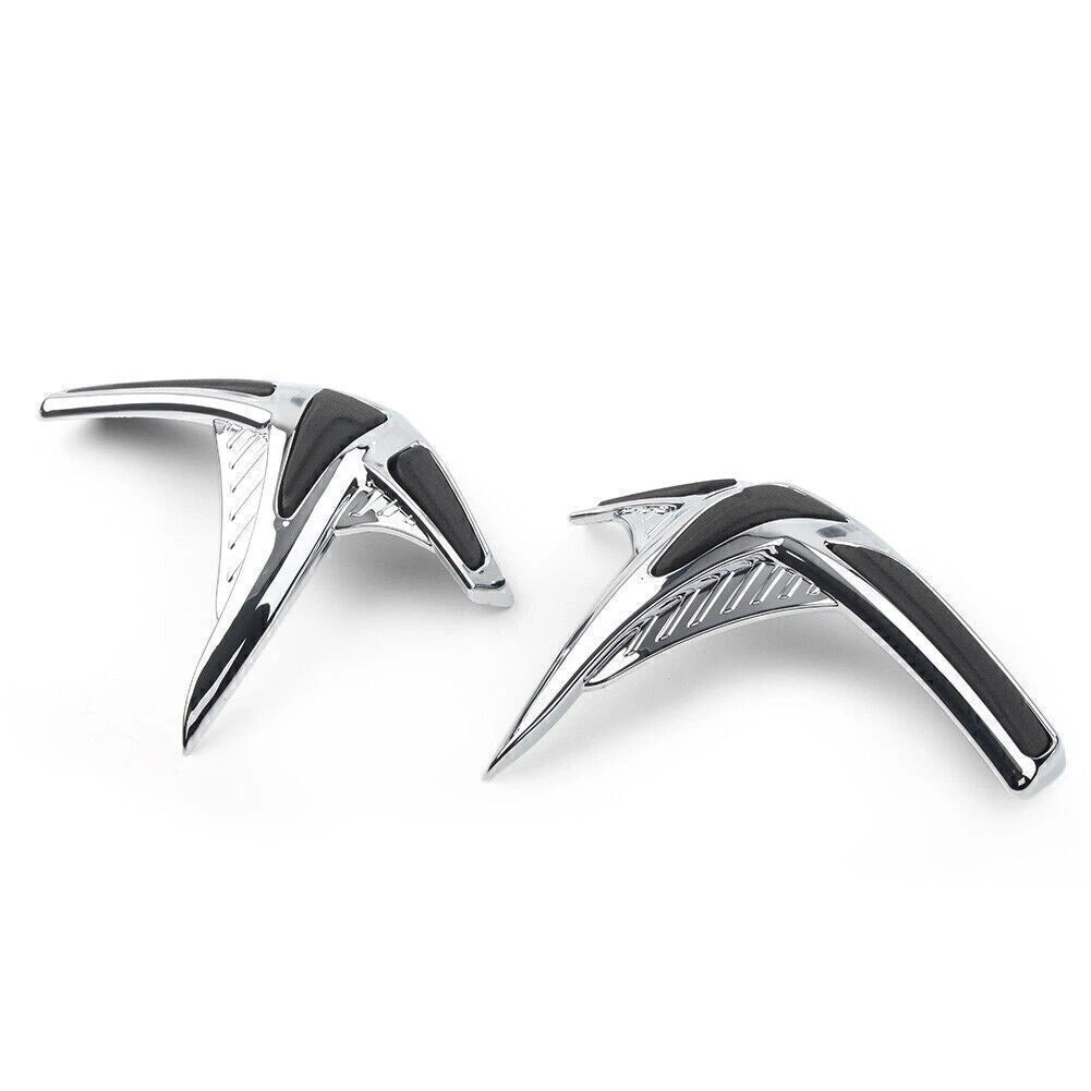 Goldwing Fairing Sddlebag Front Scuff Protectors for Honda GL1800 01-11 Chrome