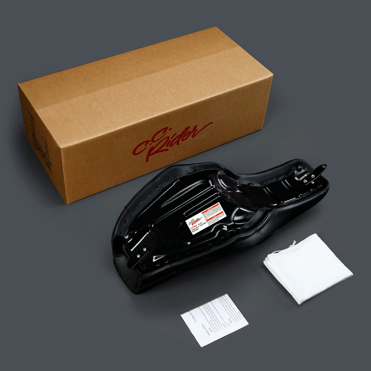 Two-Up Driver Passenger Seat Fit For Harley Dyna Low Rider FXDL Street Bob 06-17