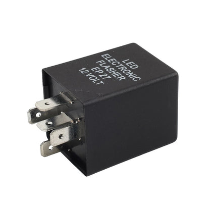 5-Pin EP27 FL27 LED Flasher Relay Fix For LED Turn Signal Lamps Hyper Flash