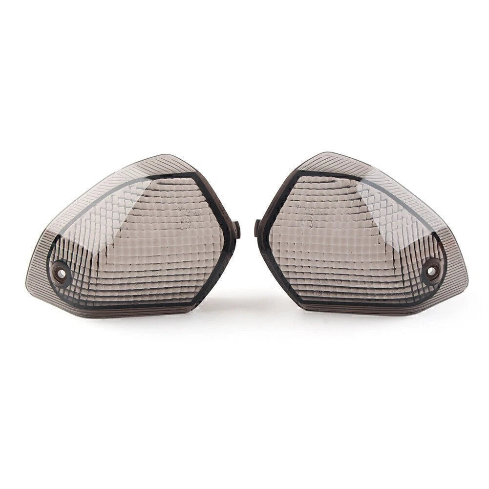 Rear Turn Signals Indicator Lens Smoke For KAWASAKI ZZR400 93-03 ZZR 600 93-08