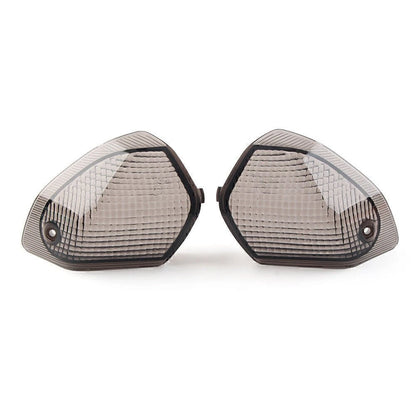 Rear Turn Signals Indicator Lens Smoke For KAWASAKI ZZR400 93-03 ZZR 600 93-08
